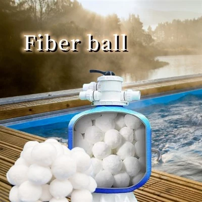 100% 50mm High-quality Polyester Fiber Ball For Sewage Purification And Oilfield Wastewater Filtration