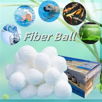 3 Micron Energy Saving Pumps Filter Polyester Fiber Ball For Aquarium Tank Swimming Pool Sewage Treatment