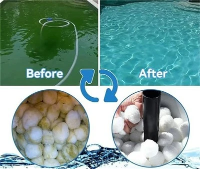 700g Pool Filter Balls Water Treatment Reusable Renewable Eco Friendly Polyester Filters Balls