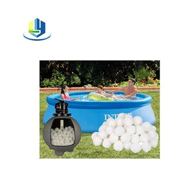 700g Vacuum Package Fiber Ball Filter Material