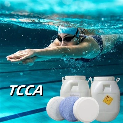90% Active Chlorine Trichloroisocyanuric Acid TCCA High Sterilization And Bleaching Power Used In Water Treatment