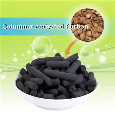 Chinese Manufacturers High-quality Coconut Shell Columnar Activated Carbon For Water Treatment And Fish Pond Filtration