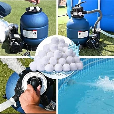 Cleaner Filtration And Perfect Swimming Pool Filter Fiber Ball