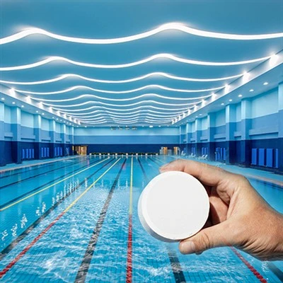 Fast Effervescent 90% TCCA Swimming Pool With Clean Water
