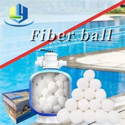 Fiber Balls Used For Swimming Pools And Various Sewage Treatment
