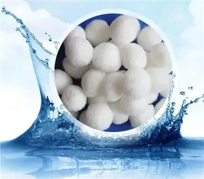 Fine Filtration Fiber Ball Filter Material For Efficient Oil Removal Water Treatment in Oilfield Refineries