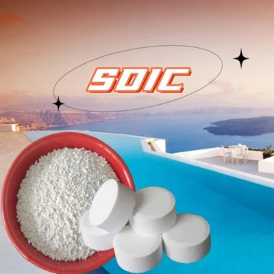 Low Price Water Purification 25kg Granules Tablets SDIC Dihydrate 56% Price Sodium Dichloroisocyanurate