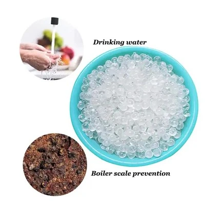 Factory Price Water Filter Material 10mm Granular Silicon Phosphorus Ball Scale Inhibitor