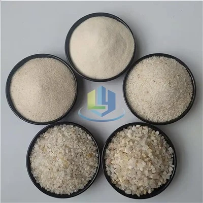 Gravel Quartz Silica Sand Filter Media Material For Water Treatment