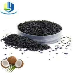 High Iodine Activated Carbon High Adsorption Gold 6×12 Coconut Shell Activated Carbon